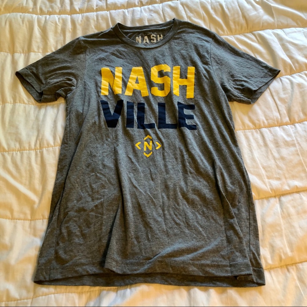 Gray Nashville Tee